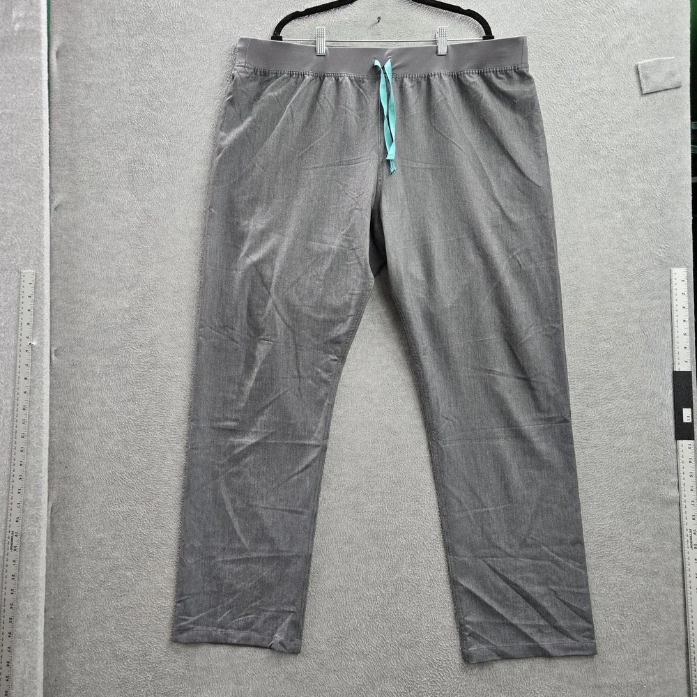 FIGS Women Scrub Pants XXL/T Gray Levingston Basic T21003T 32
